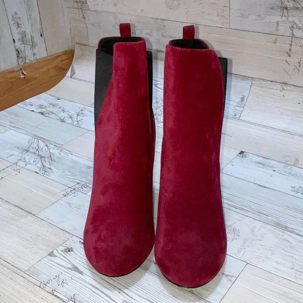 Guilty Soles Rosalie Burgundy Bootie